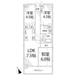 シャトレ北条の物件間取画像